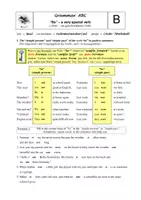 Vorschau - Arbeitsblätter - "Be - a very special verb" - Boar (4 Arbeitsblätter mit Lösungen) - Deckblatt