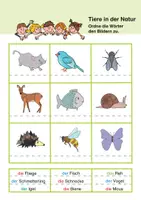 Vorschau - Arbeitsblätter - DaZ-Wortschatz: Tiere - Lernrätsel zur Sprachförderung - Seite 3