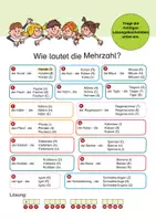 Vorschau - Arbeitsblätter - DaZ-Wortfeld Tiere: Übungen zur Mehrzahlbildung - Deckblatt