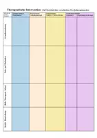 Vorschau - Merkblätter - Psychotherapie / Therapeutische Intervention - Überblickstabelle - Seite 2