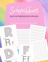 Vorschau - Arbeitsblätter - Buchstabeneinführung Schreibkurs Buchstaben schreiben - Deckblatt
