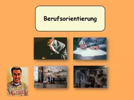 Vorschau - Unterrichtsreihen - Berufsorientierung - Deckblatt