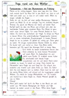 Vorschau - Text - Fantasiereise Auf der Blumenwiese im Frühling - Seite 1