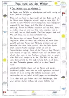 Vorschau - Arbeitsblätter - Das Wetter und die Gefühle - Seite 3