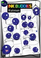 Vorschau - selbst erstellte Cliparts/Grafiken - INK Buddies - Rahmen (13 Cliparts) - Deckblatt