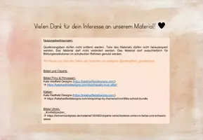 Vorschau - Arbeitsblätter - QR-Code Leserallye "Verschiedene Uhren" - Seite 1