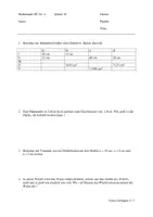 Vorschau - Arbeitsblätter - Übungen zu Körpern 2 - Deckblatt