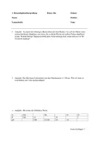 Vorschau - Arbeitsblätter - Aufgabenblatt: Kreis und Sachrechnen - Deckblatt