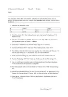 Vorschau - Test - Test zur Zinsrechnung für den E-Kurs - Deckblatt