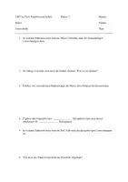 Vorschau - Arbeitsblätter - Fragen zu Messeinheiten - Deckblatt