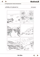 Vorschau - Arbeitsblätter - Leporello Flusslauf - Arbeitsblätter - Seite 1
