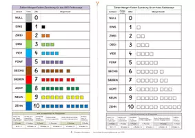Vorschau - Arbeitsblätter - Ziffern und Mengen - Logiktraining - mit Zahlenreihen erstes logisch-mathematisches Denken schulen - Seite 3