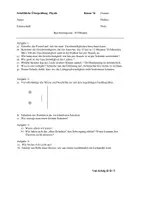 Vorschau - Arbeitsblätter - Aufgaben zur Lichtgeschwindigkeit und zu Lichtstrahl - Variante 3 - Deckblatt