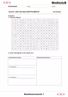 Vorschau - Arbeitsblätter - Holz- und Blechblasinstrumente - Deckblatt