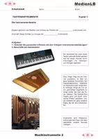 Vorschau - Spiele - Familie der Tasteninstrumente - Deckblatt