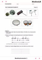 Vorschau - Arbeitsblätter - Rhythmusinstrumente und Gedichte vertonen - Seite 3