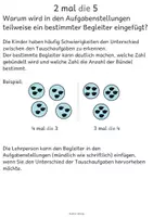 Vorschau - Arbeitsblätter - Neue Ideen zum Einmaleins Teil 1: Unterschiede von Tauschaufgaben erkennen - Seite 3