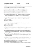 Vorschau - Test - Klassenarbeit mit Lösung: Geometrische Körper - Deckblatt