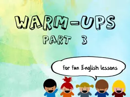 Vista previa - Juegos / Gamificación - Warm-Ups for English lessons 3 - página 2
