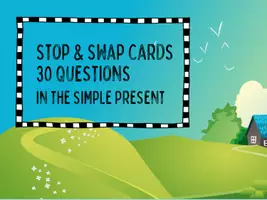 Vista previa - Juegos / Gamificación - Simple Present - Stop & Swap Cards / Game - página 2