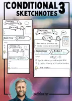 Vista previa - Hojas de trabajo - Conditional Clauses III - Sketchnotes - Portada