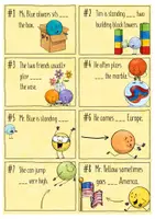 Vista previa - Hojas de trabajo - Prepositions of Location - Task Cards & Worksheet - página 1