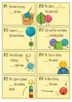 Vista previa - Hojas de trabajo - Prepositions of Location - Task Cards & Worksheet - página 2
