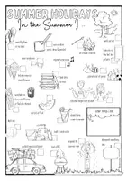 Vista previa - Hojas de trabajo - After the Summer Holidays - Sketchnote + Find Someone Who / Bingo - página 3