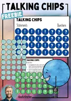 Vista previa - Refuerzo / NEE / Materiales de apoyo - Talking Chips - Cooperative Learning FREEBIE - Portada