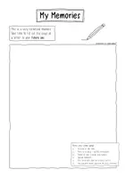 Vista previa - Hojas de trabajo - Memories / Letter to Future You - Corona Sketchnotes - página 3