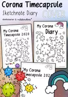 Vista previa - Hojas de trabajo - Corona Diary / Timecapsule - Cover Pages - Portada