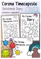 Vista previa - Hojas de trabajo - Corona Diary / Timecapsule - Cover Pages - página 2