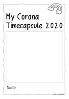 Vista previa - Hojas de trabajo - Corona Diary / Timecapsule - Cover Pages - página 3