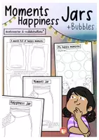 Vista previa - Manualidades / Dibujos para colorear - Moment / Happiness - Memory Jars - página 2