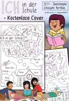Vista previa - Manualidades / Dibujos para colorear - ICH in der Schule - Kostenlose Cover (Sketchnote Portfolio) - Portada