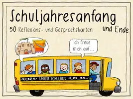 Vista previa - Refuerzo / NEE / Materiales de apoyo - Schuljahresanfang - 50 Reflexions und Gesprächskarten - página 1