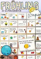 Vista previa - Tarjetas / Manipulativos - Frühling - 30 Reflexions- und Gesprächskarten - Portada
