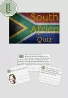 Vista previa - Hojas de trabajo - South Africa Quiz / Acertijo - Portada