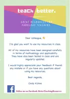 Vista previa - Hojas de trabajo - FREEBIE All about me English / Inglés - página 1