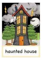 Vista previa - Decoración del aula - HALLOWEEN flash cards English / Inglés - página 1