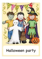 Vista previa - Decoración del aula - HALLOWEEN flash cards English / Inglés - página 2