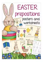 Vista previa - Hojas de trabajo - EASTER prepositions English / Inglés - Portada