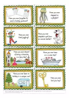 Vista previa - Unidades / Secuencias / Situaciones de Aprendizaje - Stop & Swap Present Perfect English game / Inglés - página 2