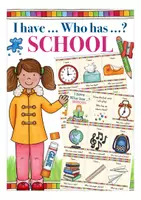 Vista previa - Unidades / Secuencias / Situaciones de Aprendizaje - I have... Who has... ? School Inglés / English - Portada