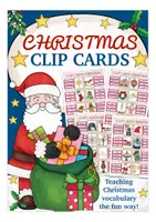 Vista previa - Unidades / Secuencias / Situaciones de Aprendizaje - Christmas (Navidad) clip cards English / Inglés - Portada