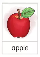 Vista previa - Decoración del aula - FRUITS & VEGETABLES flash cards Inglés / English - página 2