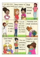 Vista previa - Tarjetas / Manipulativos - Stop & swap - friendship / friends English Inglés - página 2