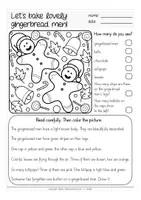 Vista previa - Unidades / Secuencias / Situaciones de Aprendizaje - Read and color Christmas English Inglés - página 1