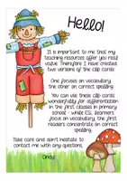 Vista previa - Unidades / Secuencias / Situaciones de Aprendizaje - autumn / fall clip cards game English / Inglés - página 1
