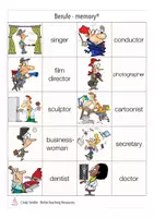 Vista previa - Unidades / Secuencias / Situaciones de Aprendizaje - Inglés matching cards games BUNDLE English - página 3